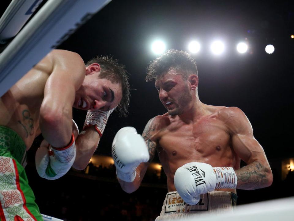 Wood seemed to be heading for a points loss but fought towards a late knockout (Getty Images)