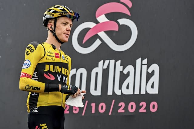 Virus Outbreak Italy Giro Cycling