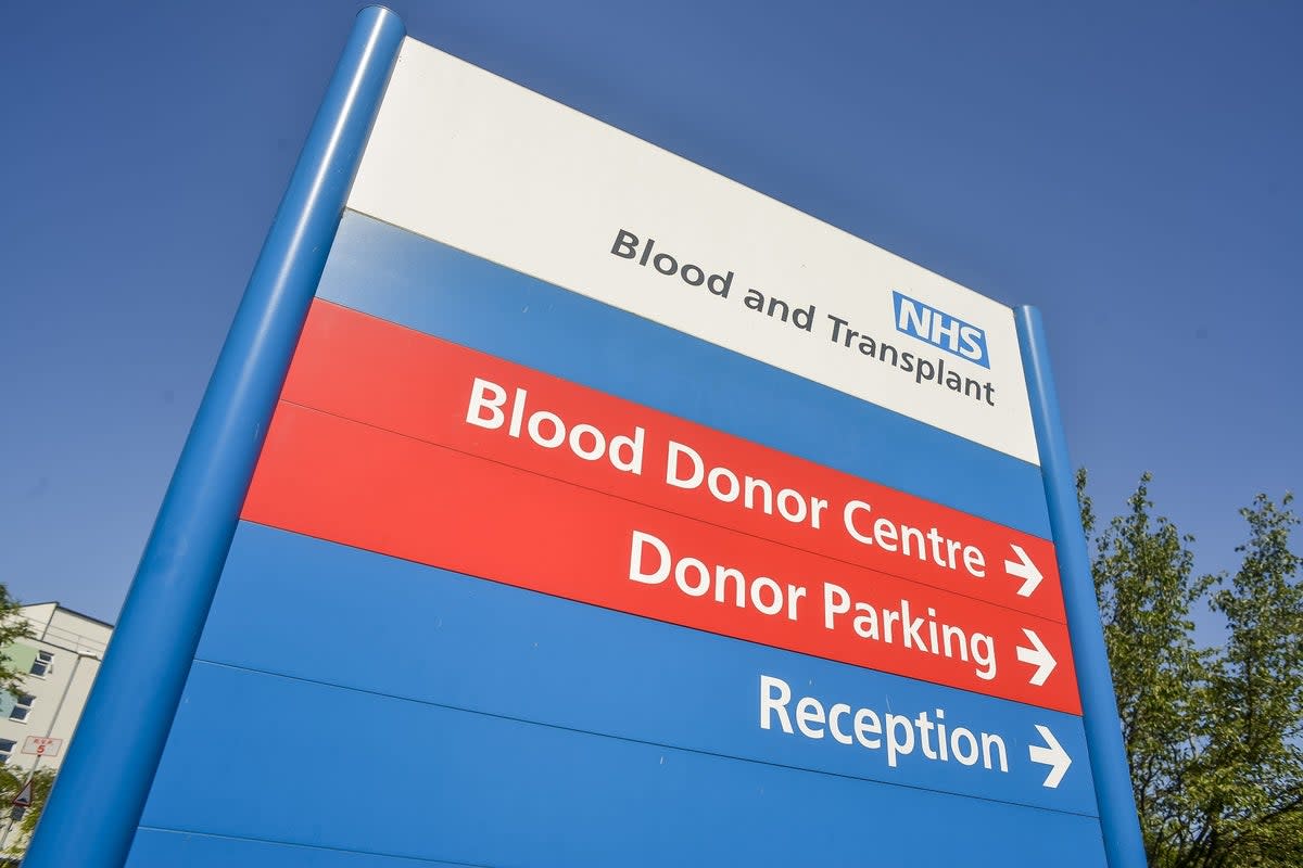 Black people have been urged to come forward to donate blood  (PA Media)