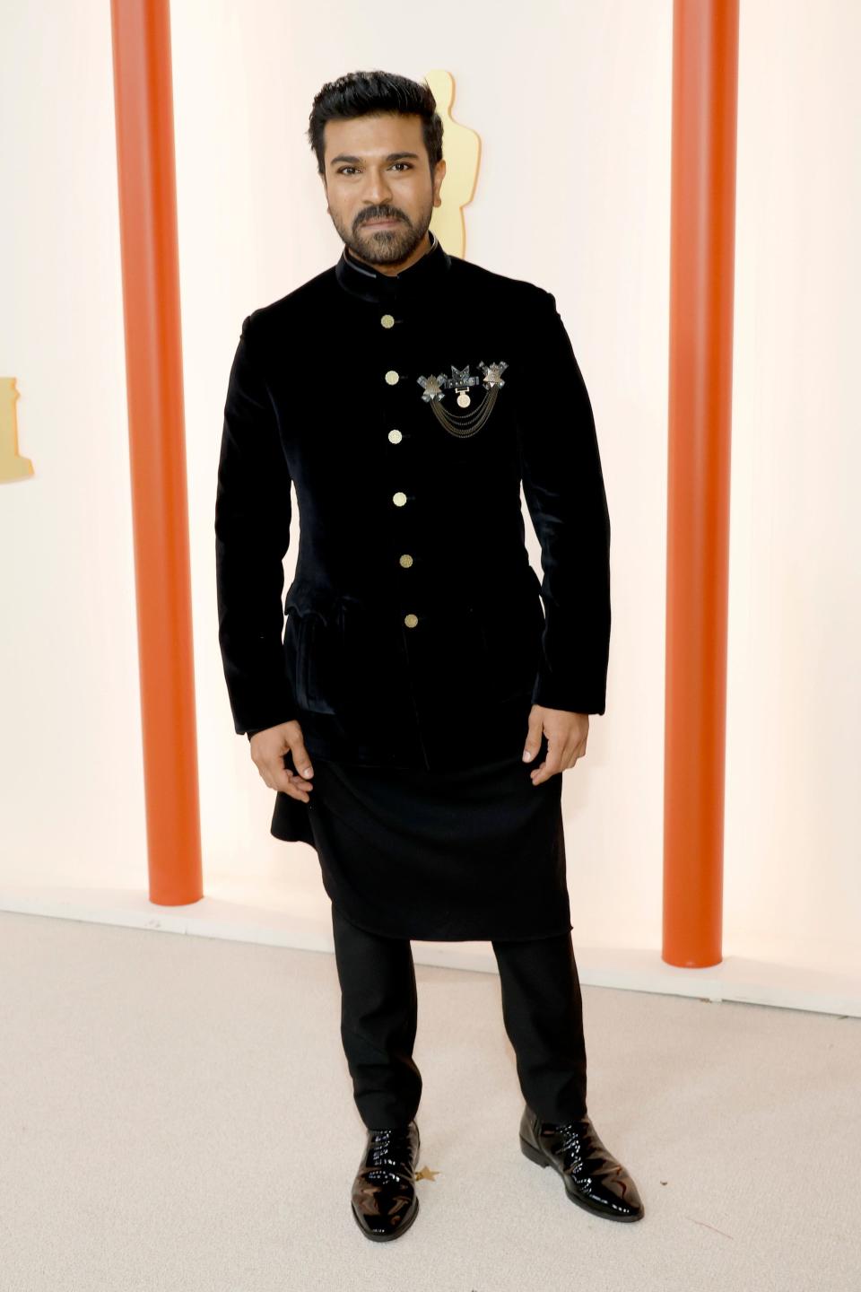 Ram Charan attends the 2023 Academy Awards.