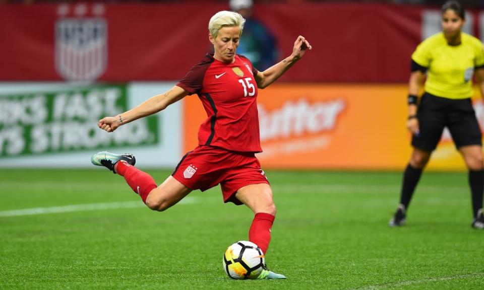 Megan Rapinoe has 127 caps for the US