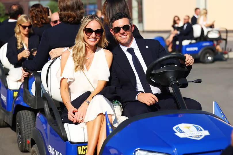 Rory McIlroy and wife Erica Stoll