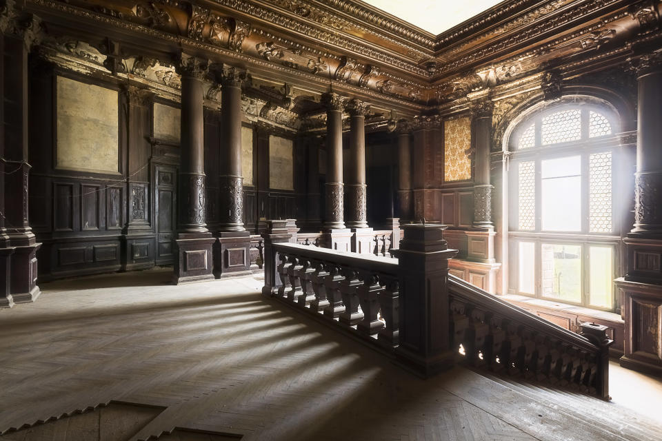 Abandoned palace in Poland