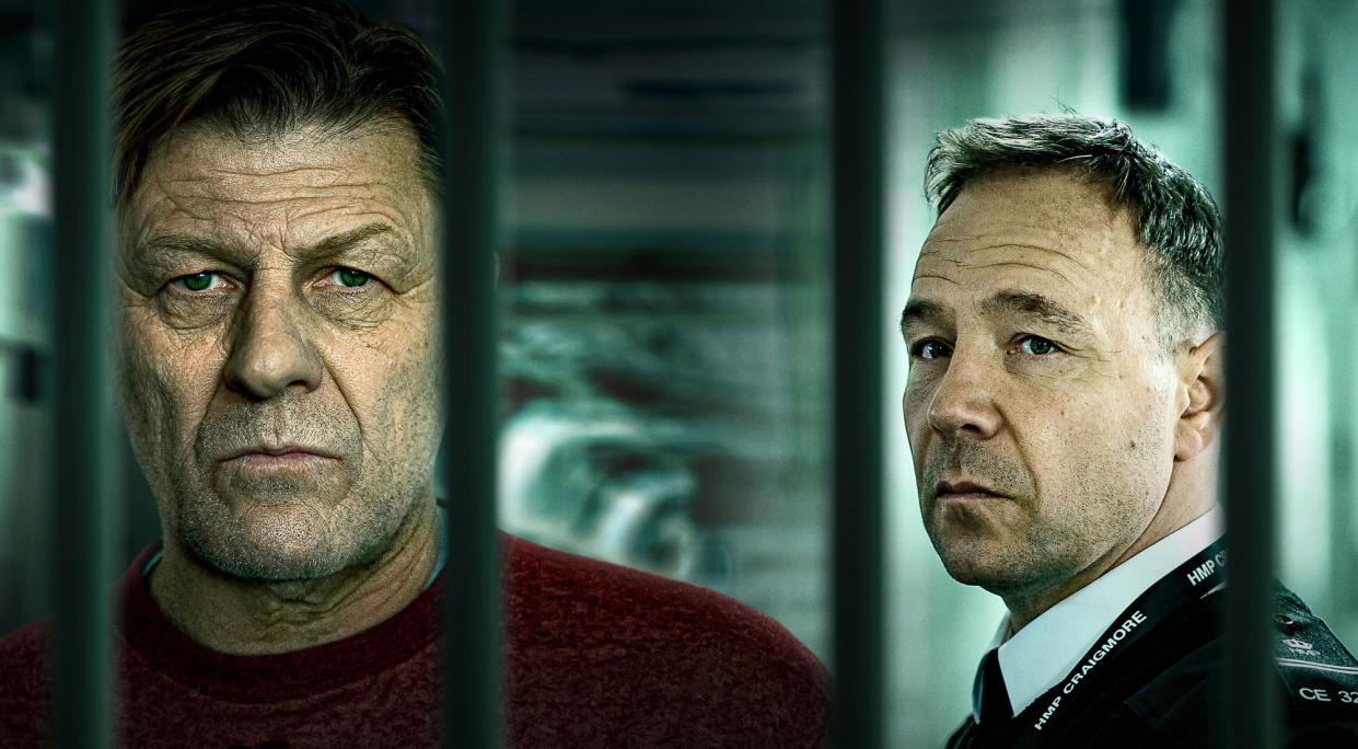 Sean Bean and Stephen Graham in Time (BBC)