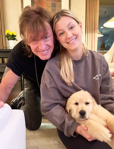 <p>Richie Sambora @therealsambora</p> Richie and Ava Sambora