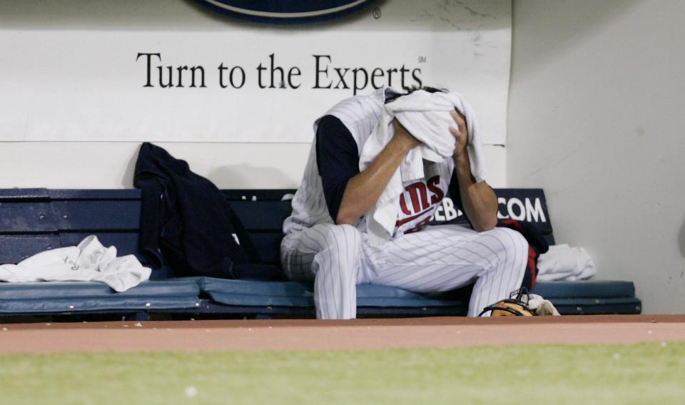 Matt Garza was a prized prospect with the Twins in 2006 bur struggled down the stretch as a rookie right-hander.