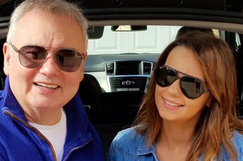 Eamonn shared a sweet snap of himself with his daughter -Credit:Eamonn Holmes Instagram