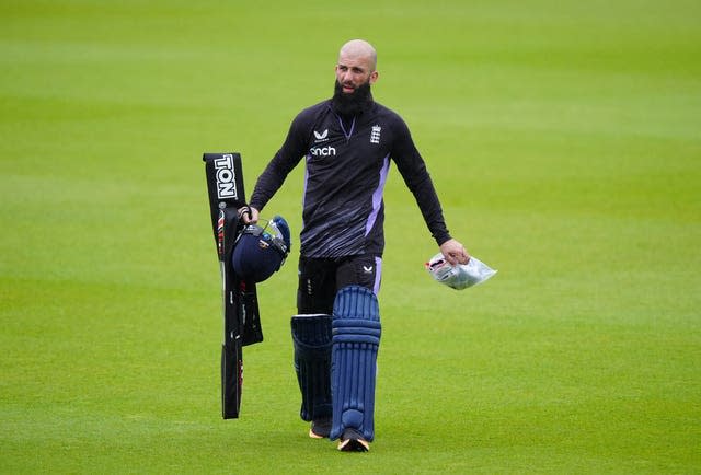 England’s Moeen Ali