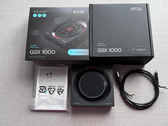 EPOS GSX 1000 2nd 開箱實測心得，為電競玩家量身打造的超級音效卡