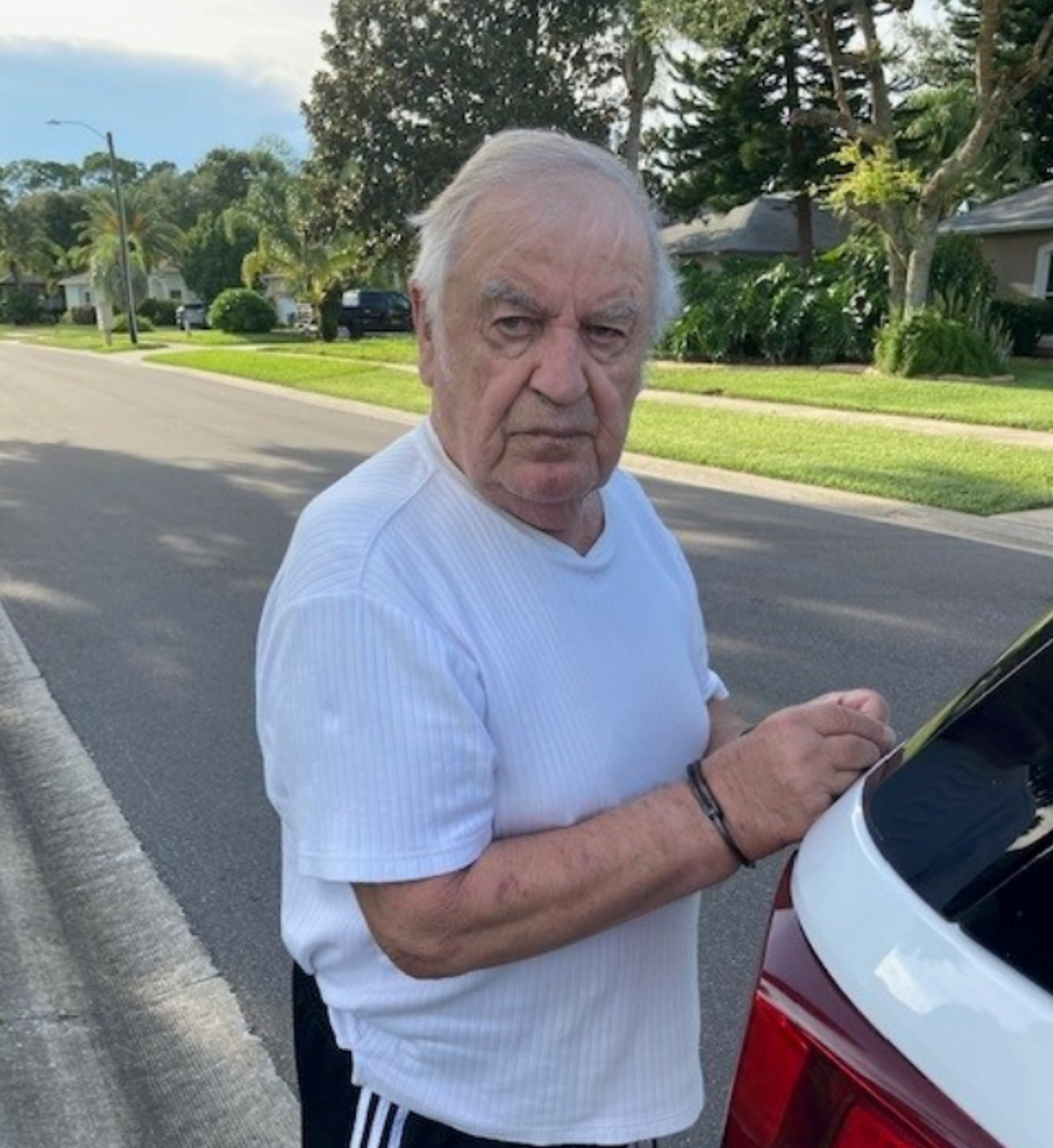 Hellmuth Kolb, 85, was arrested by the Port Orange Police Department after he allegedly offered to buy a young girl for $100,000 from her mother while the pair were shopping at a Florida grocery store, police said (Port Orange Police Department/Facebook)