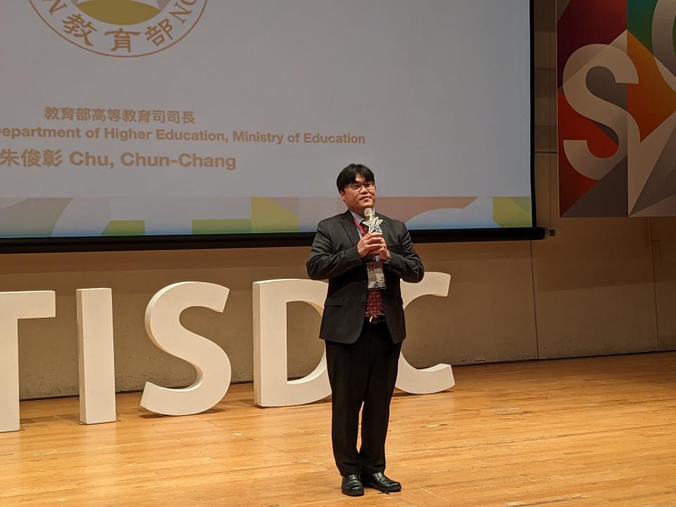 教育部高等教育司司長朱俊彰表示，今年臺灣國際學生創意設計大賽競爭相當激烈