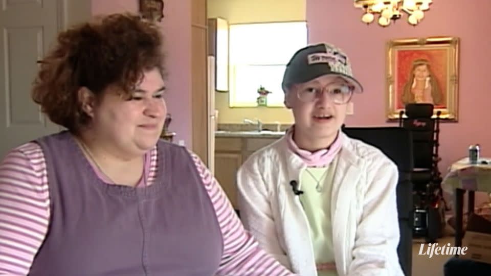 Gypsy Rose in an undated photo with her mother, Dee Dee Blanchard, as seen in the upcoming Lifetime docuseries. - Lifetime