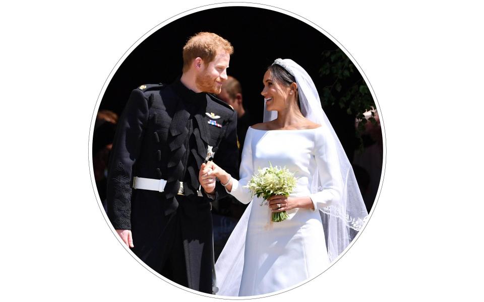 The Sussexes marry at Windsor in May 2018 