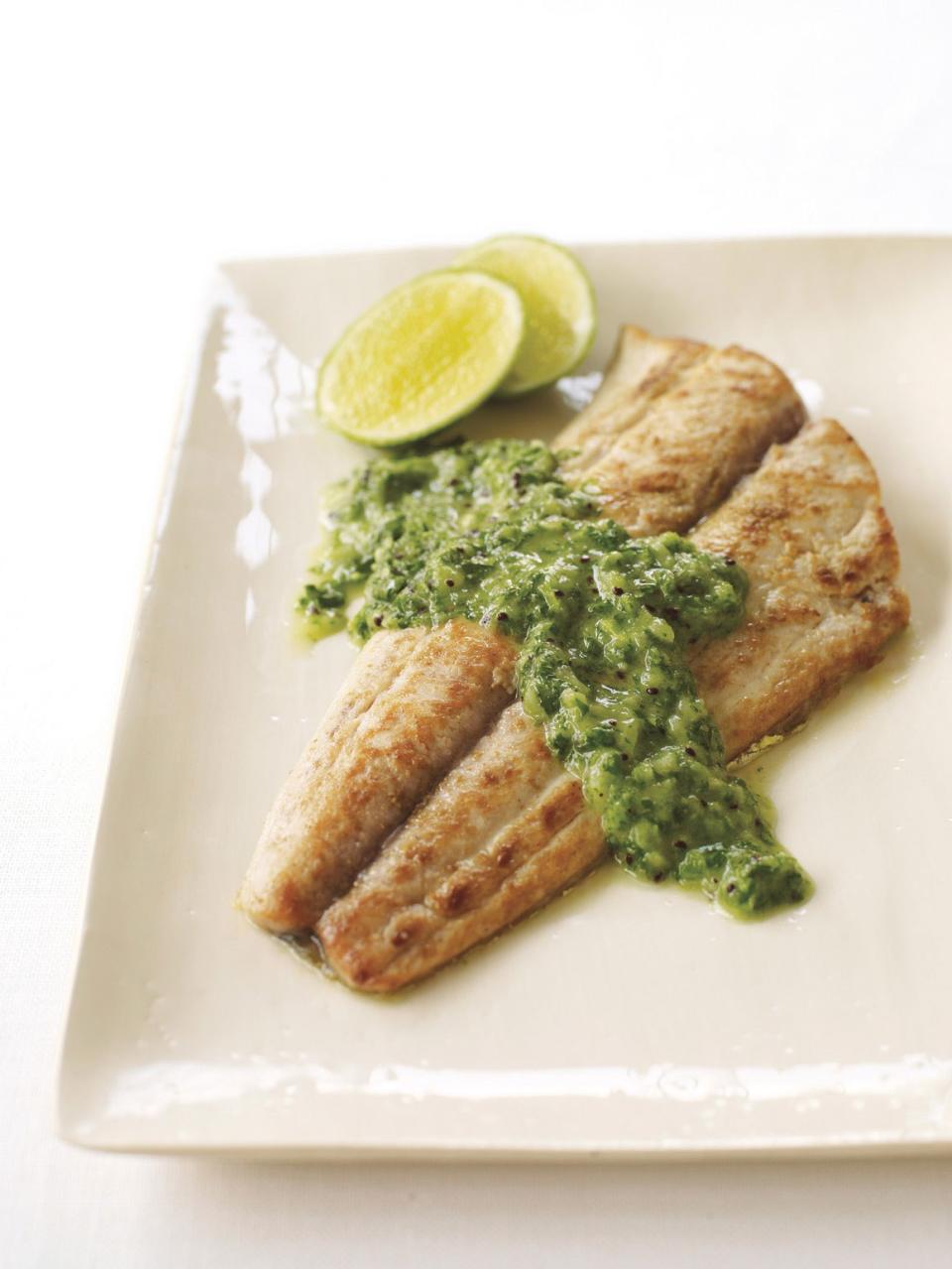 Mahi-Mahi with Fresh Cilantro Chutney