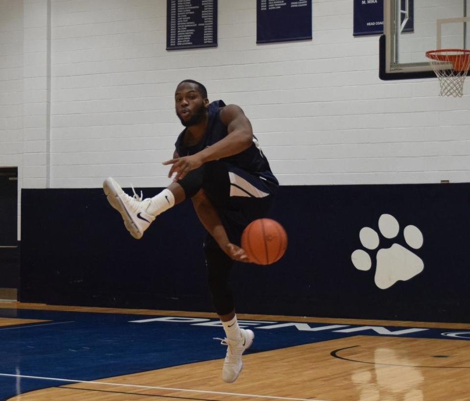 Penn State-Schuylkill basketball player David Ugochukwu can’t pay for housing because his mother is furloughed during the government shutdown. (Penn State-Schuylkill)