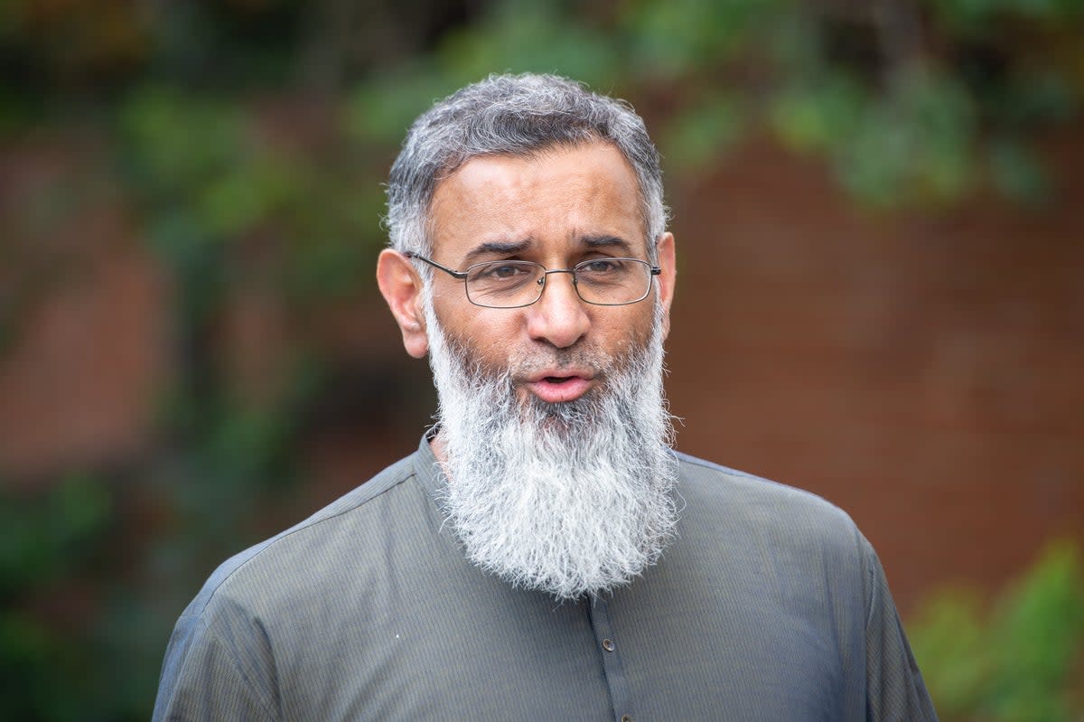 Anjem Choudary has been charged with terrorism offences  (Dominic Lipinski/PA)