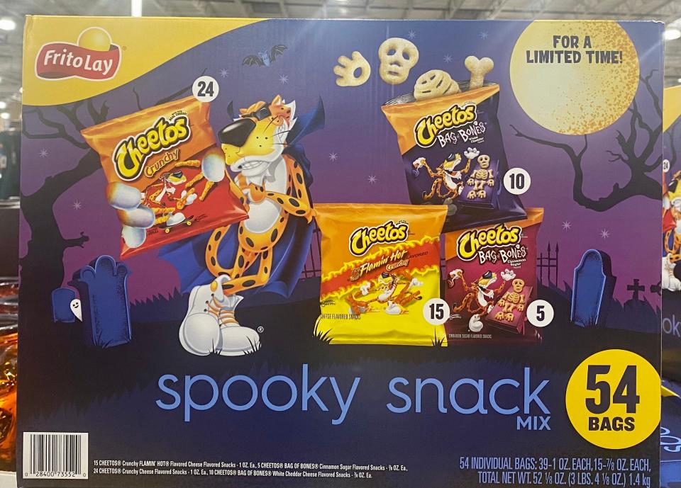 Fritos lay spooky snack mix