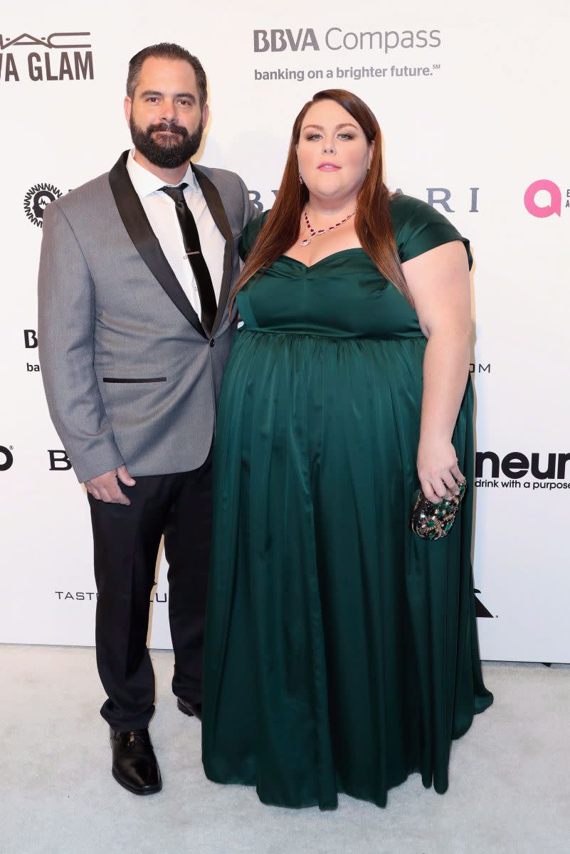 Chrissy Metz and her boyfriend, "This is Us" cameraman Josh Stancill, have ended their relationship of roughly a year and a half. Metz revealed the breakup on an episode of "The Wendy Williams Show" on Mar. 30, 2018, stating that "I'm dating myself currently." She went on to explain that the two are still friendly, noting "I'm always friends with people who I was previously with, which is important to me, you know? Because you care about the person. You don't just dump them off."