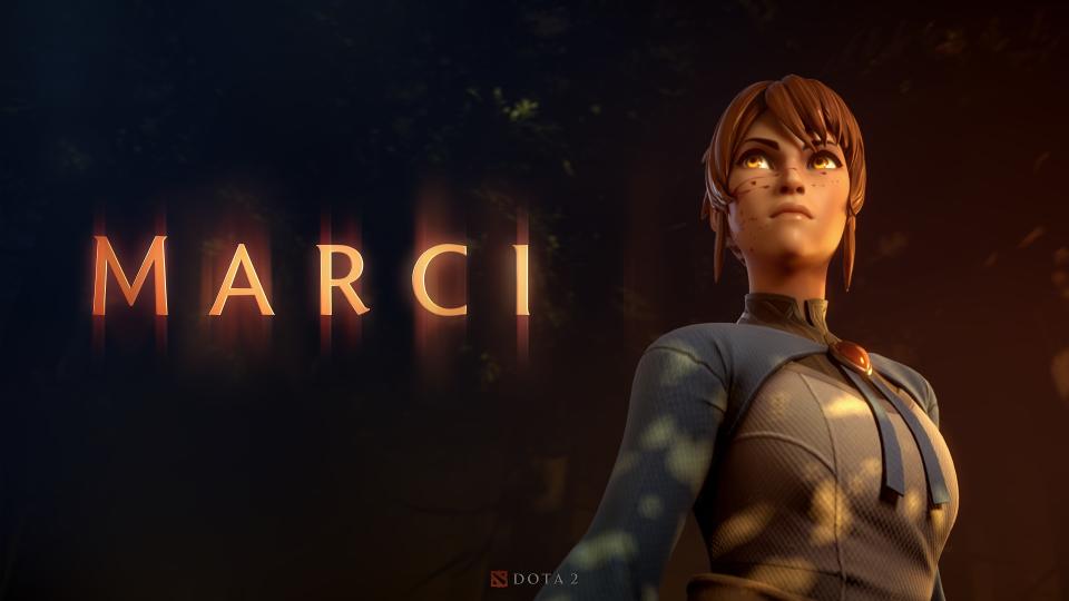 Marci was among the most popular heroes in the pro scene. (Photo: Valve Software)