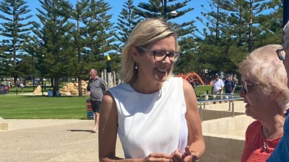 Libby Mettam managed to retain her seat of Vasse in the WA election, but most of her Liberal colleagues were dumped. Picture: Facebook