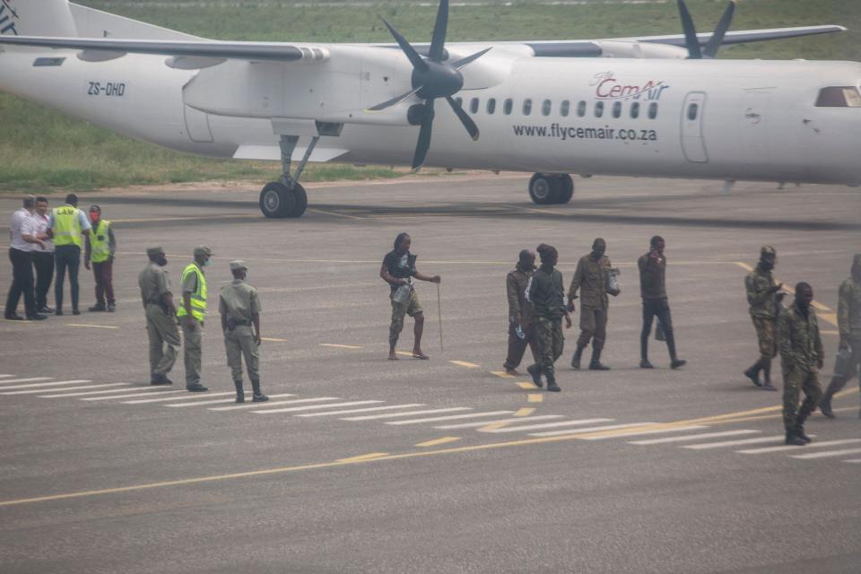 Pemba Cabo Delgado Mozambique soldiers