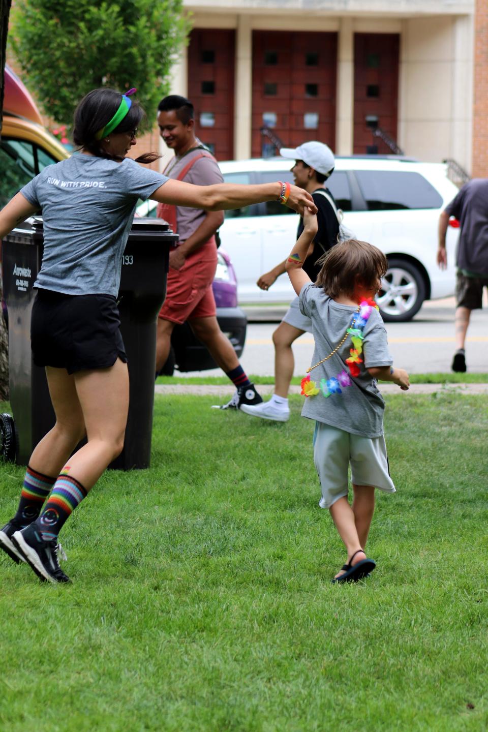 Hollanders celebrate diversity during the city-sponsored annual Pride Festival on Saturday, June 25, at Centennial Park.