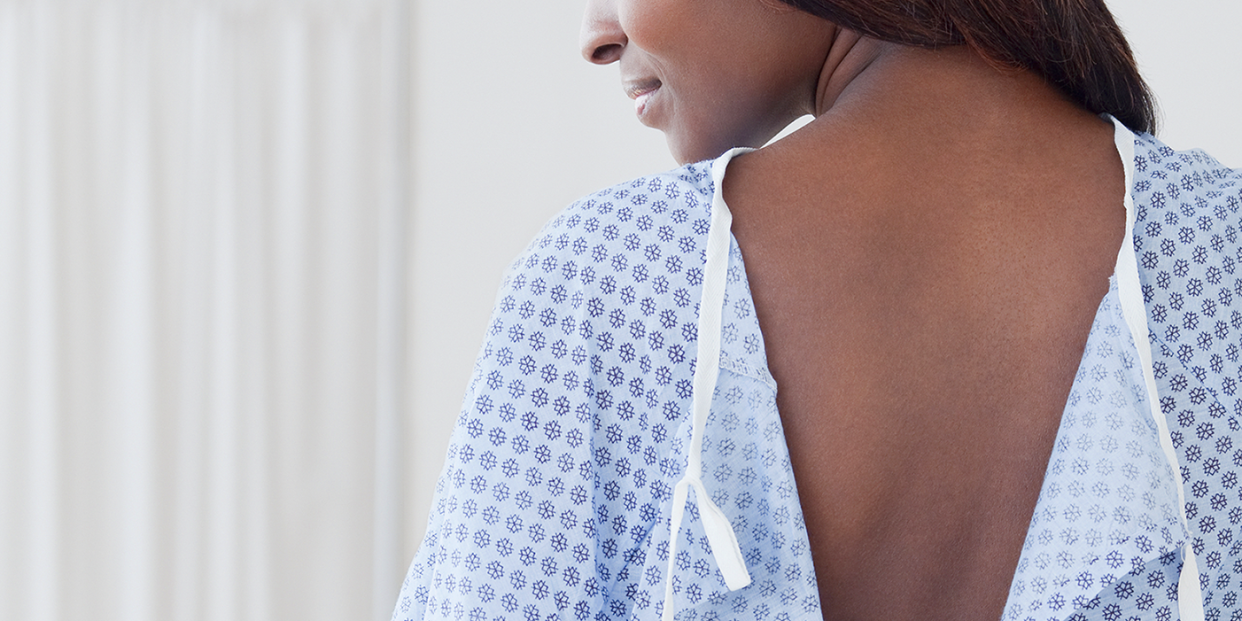 woman visiting doctor