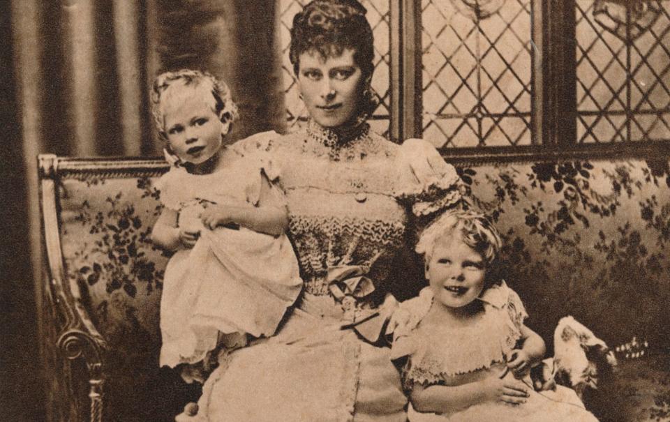 The then-Duchess of York with her two sons - Alice Hughes/The Print Collector/Getty Images