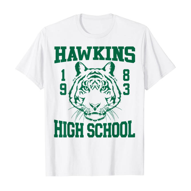 Hawkins High School Tigers 1986 Stranger Things T-Shirt