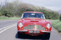 <p>Italy’s Touring coachworks designed the DB4’s body, a compelling blend of rakish grace, aristocratic bearing and velvet power. It soon evolved, but the series 1 DB4 was the purest and lightest.</p>