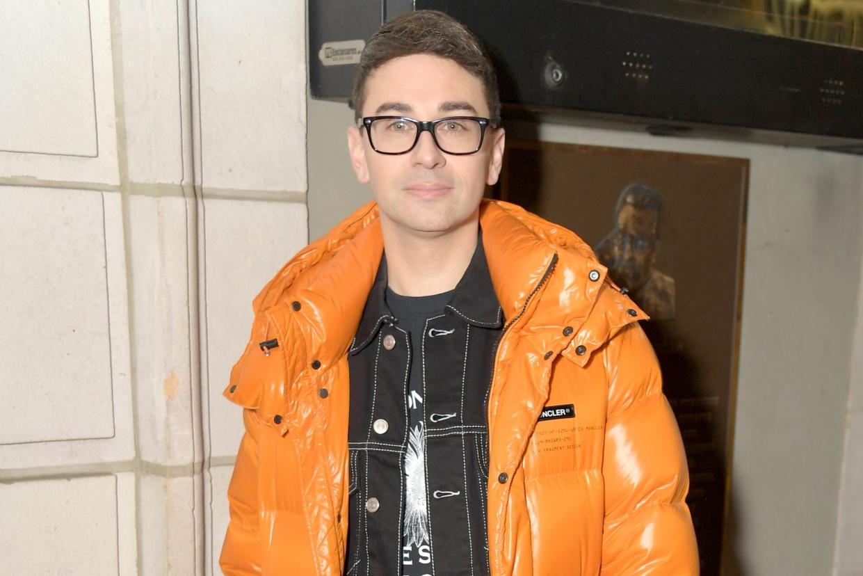 NEW YORK, NEW YORK - JANUARY 15: Christian Siriano attends the opening night of "My Name Is Lucy Barton" at the Samuel J. Friedman Theatre on January 15, 2020 in New York City. (Photo by Michael Loccisano/Getty Images)