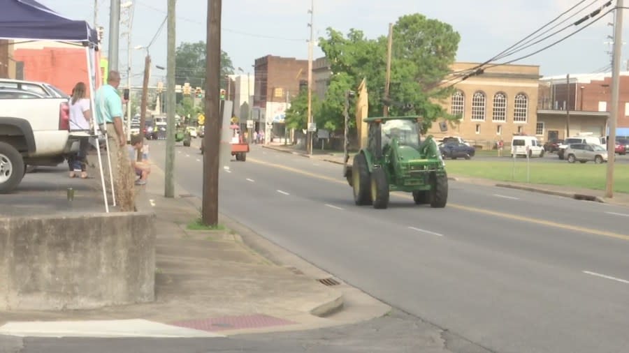 Wilson County tractor parade