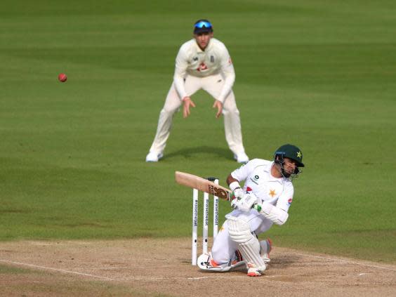 Abid Ali frustrated England for the majority of the fourth day (Getty)