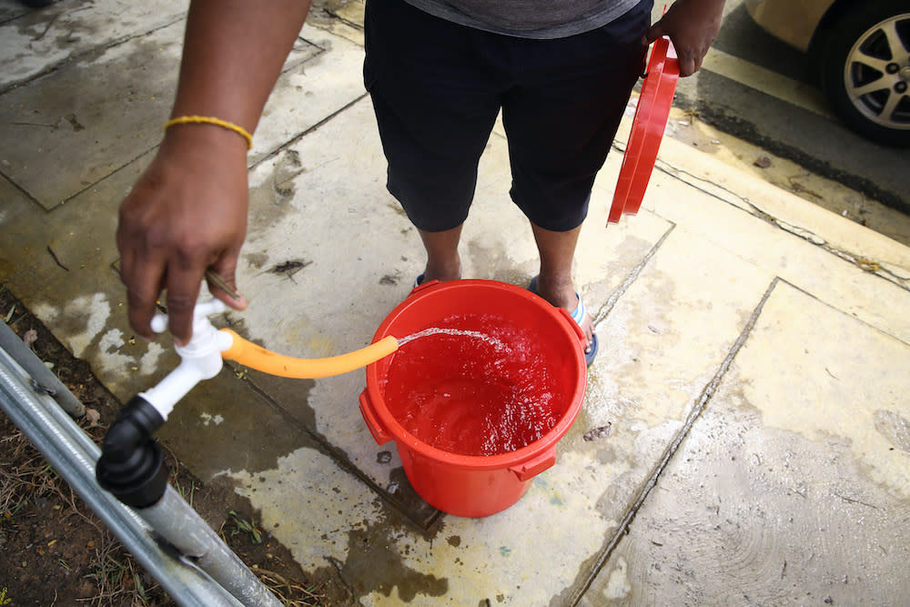 Pengurusan Air Selangor Sdn Bhd said the cause of the pollution has yet to be identified. — Picture by Yusof Mat Isa