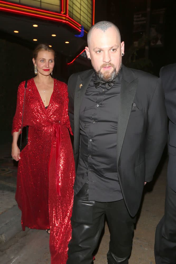 Cameron Diaz and Benji Madden