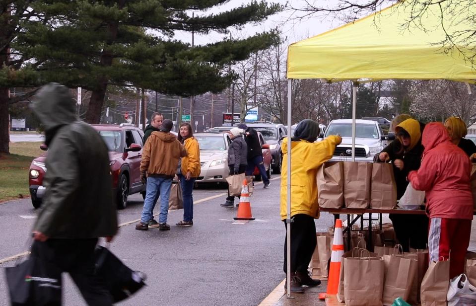 Toms River volunteers have been distributing food weekly since the beginning of the pandemic. Friday, March 24, marks the third anniversary of the food distribution.Toms River, NJFriday, March 24, 2023