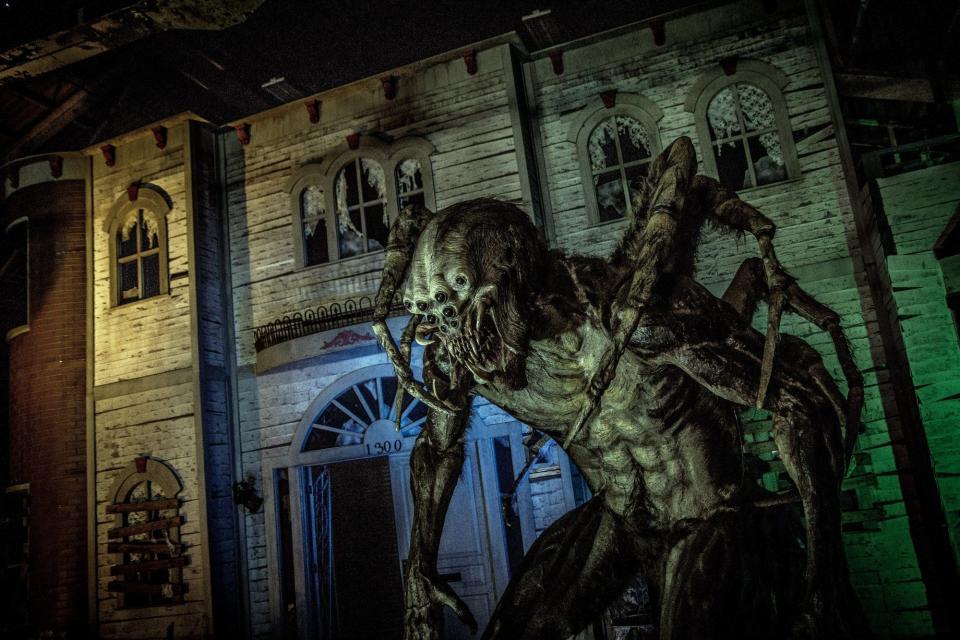 Canton's Factory of Terror encompasses some 160,000 square feet with five different themed areas.