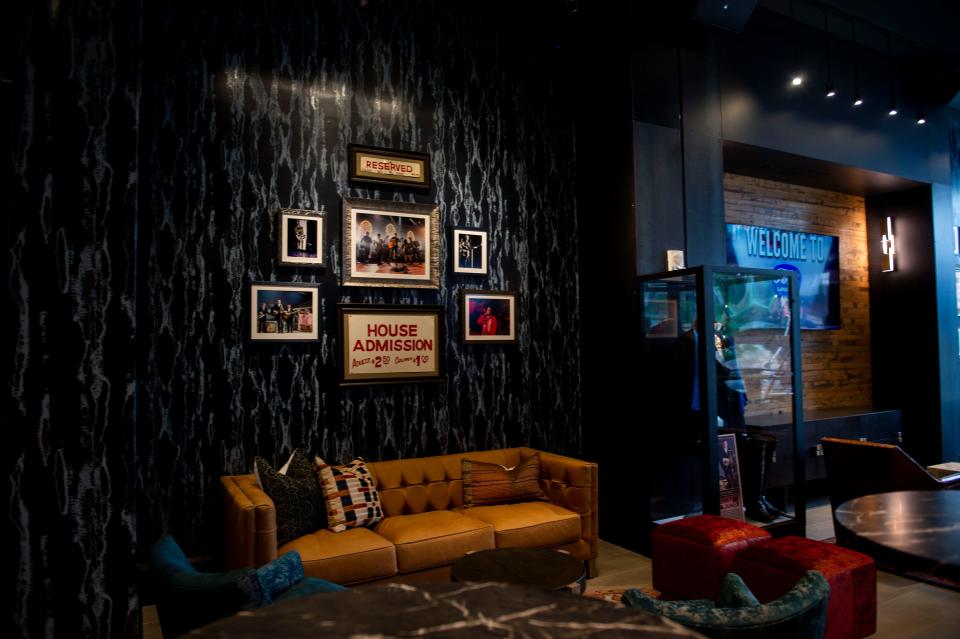 The new Ford Lounge at Ryman Auditorium in Nashville, Tenn., Tuesday, June 6, 2023.