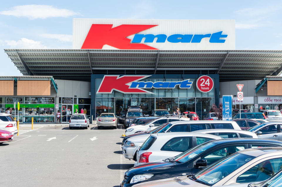 A Kmart store in suburban Melbourne, Victoria. (Source: Getty)