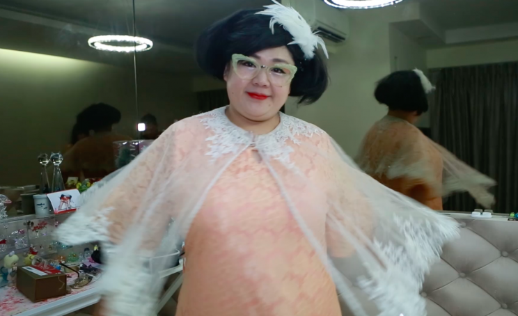 Singaporean Lee Lay Cheng, 43, has been impersonating as Hong Kong comedian Lydia Shum for about 15 years. (Photo: Yahoo Lifestyle Singapore)