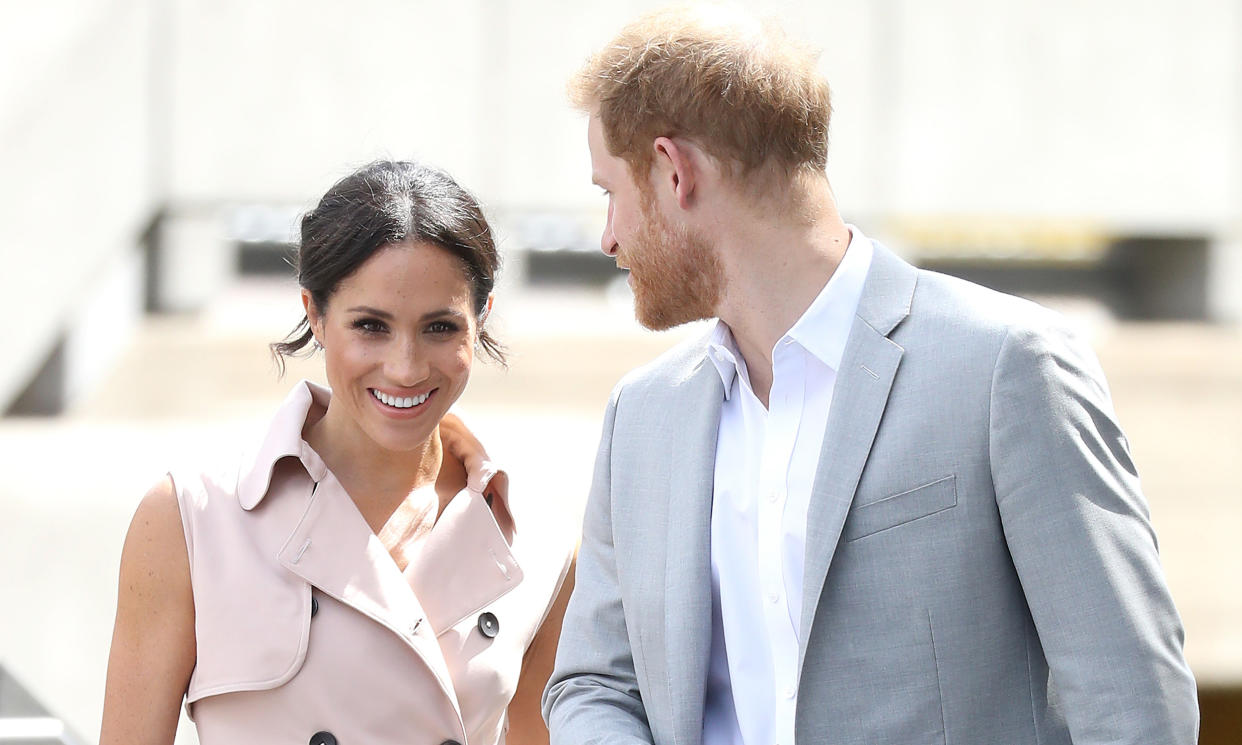 Normalerweise zeigen sich Prinz Harry und Herzogin Meghan nur zu offiziellen Anlässen, private Auftritte sind selten. (Bild: Getty Images)