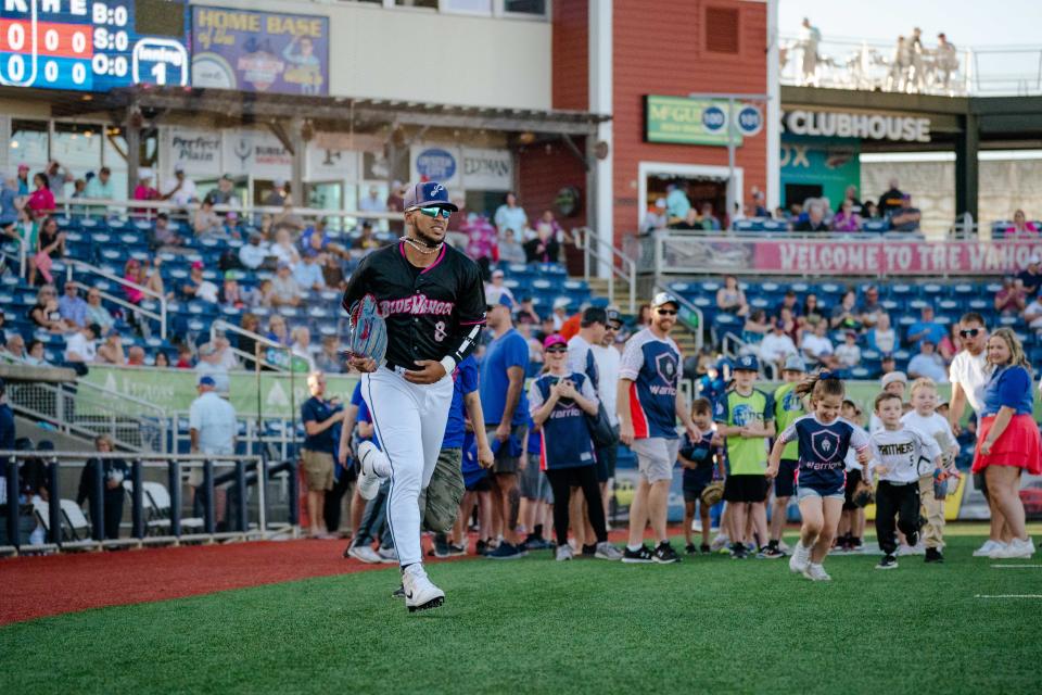 The Blue Wahoos&#39; Victor Mesa Jr., leads the Southern League in hits and helped power the Blue Wahoos to a week-long sweep of the Birmingham Barons.