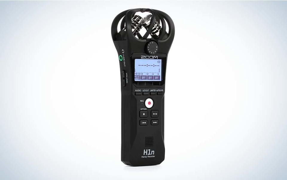 Zoom H1n is the best voice recorder for singing.