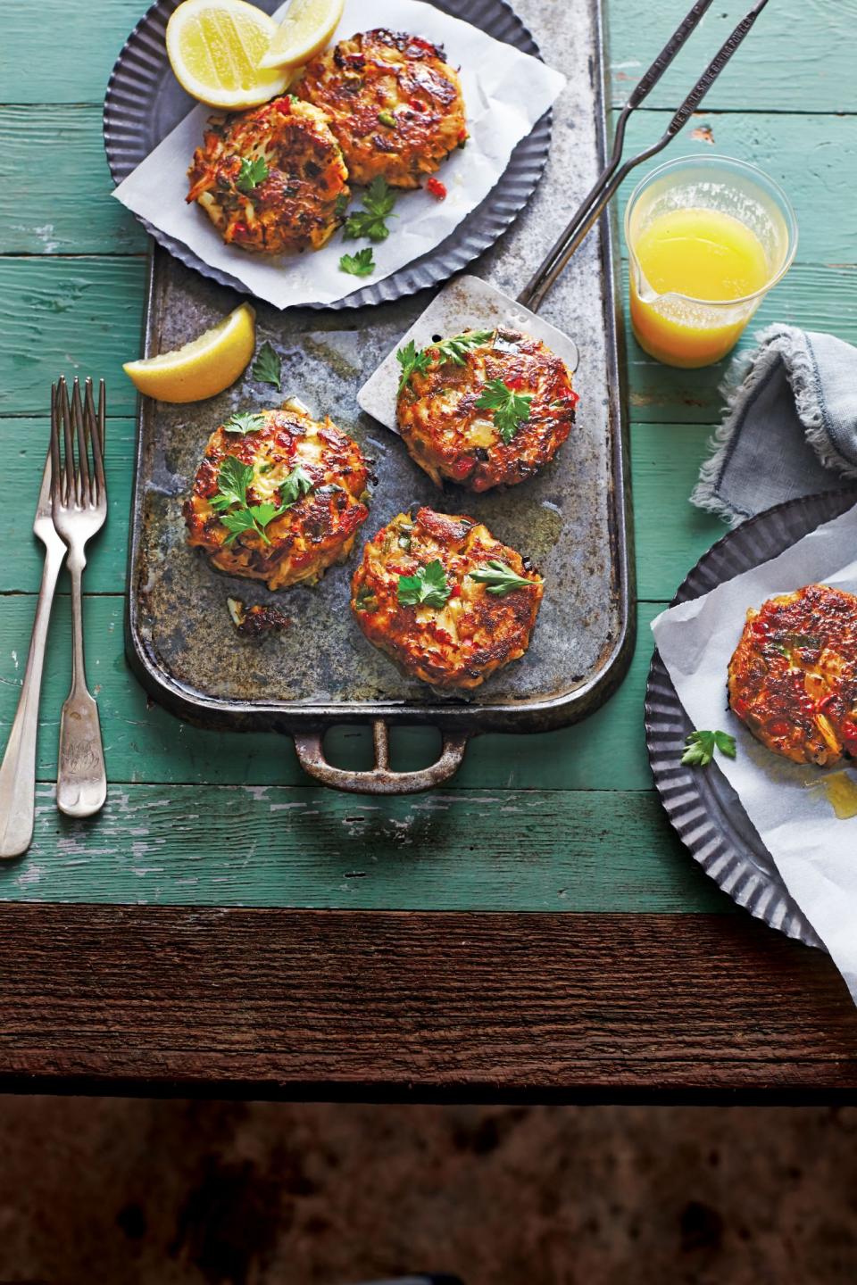 Gulf Crab Cakes with Lemon Butter