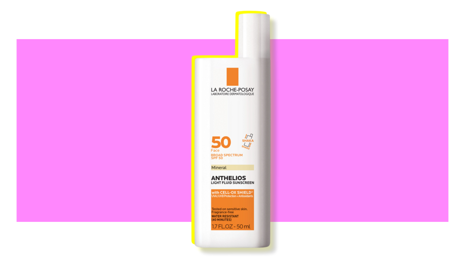 The La Roche-Posay Anthelios 50 Mineral Ultra-Light Sunscreen Fluid had a soft spot for my fine lines and the skin around my mouth—not a cute look!