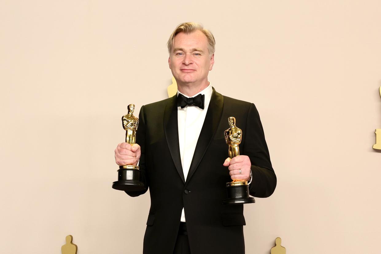 Christopher Nolan, winner of the Best Directing award and the Best Picture award (Getty Images)