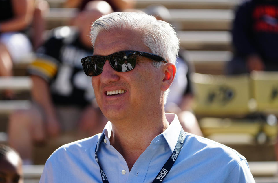 Sep 18, 2021; Boulder. Mandatory Credit: Ron Chenoy-USA TODAY Sports