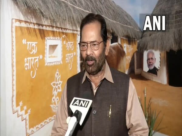 Union Minister Mukhtar Abbas Naqvi