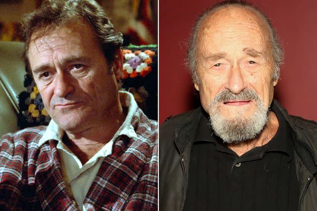 <p>Warner Bros. TCD/Prod.DB / Alamy Stock Photo; Oliver Walker/FilmMagic</p> Dick Miller in 1984's 'Gremlins' and in 2014