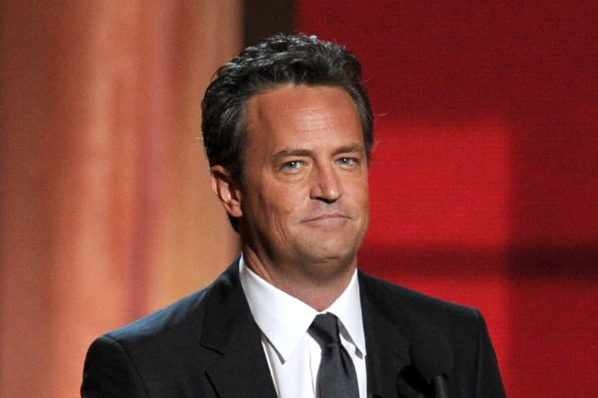 Matthew Perry died in October (Getty Images)
